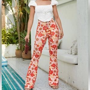Flower Bell Bottoms